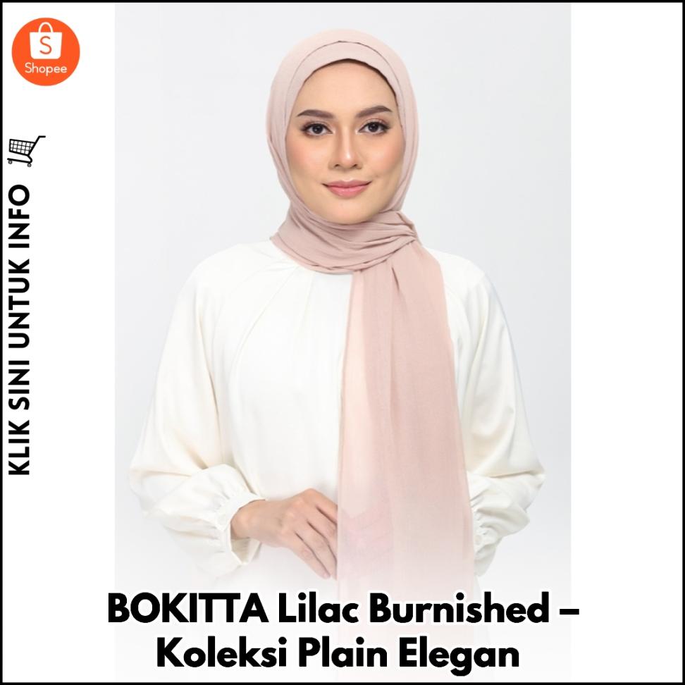 BOKITTA Lilac Burnished – Koleksi Plain Elegan