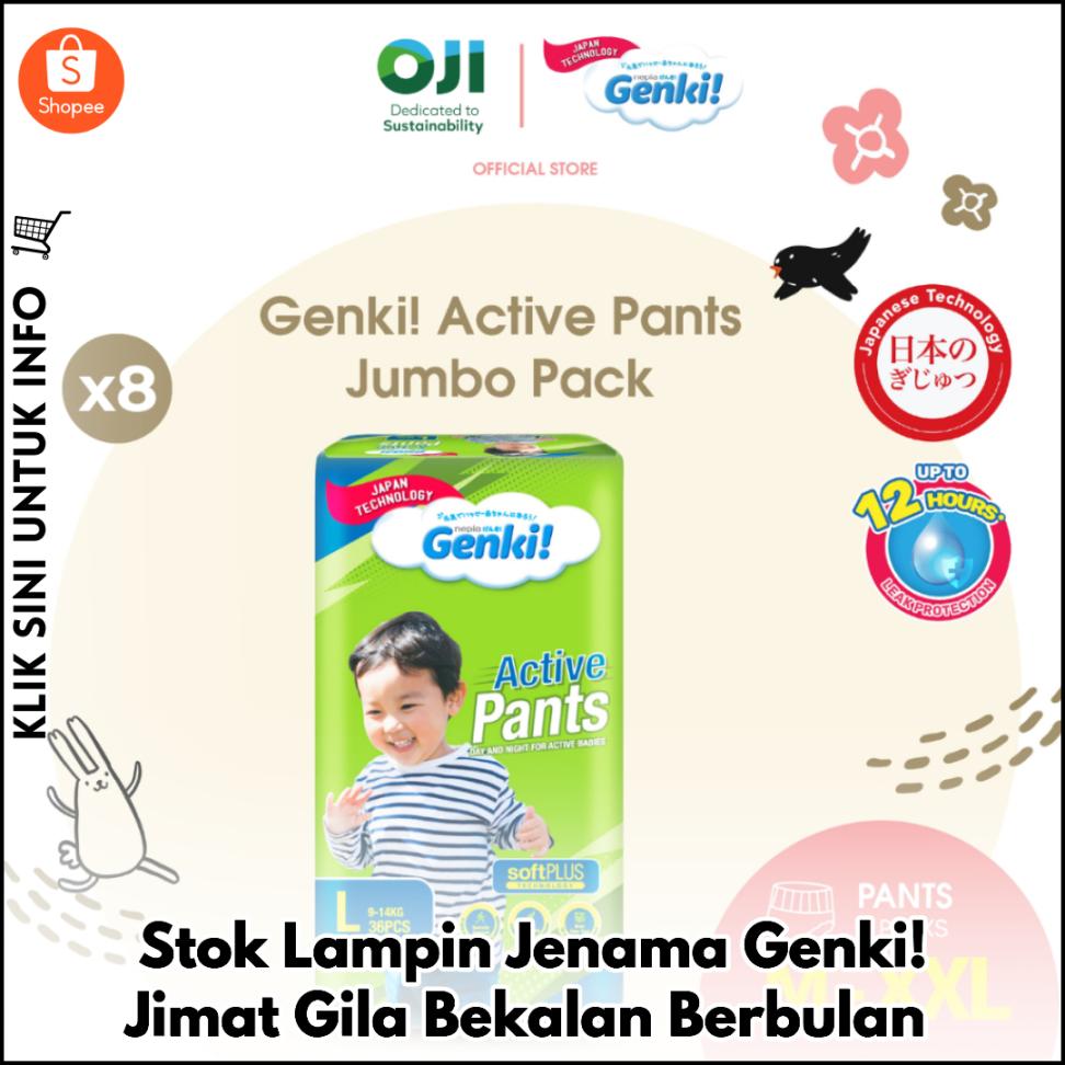 Stok Lampin Jenama Genki! Jimat Gila Bekalan Berbulan