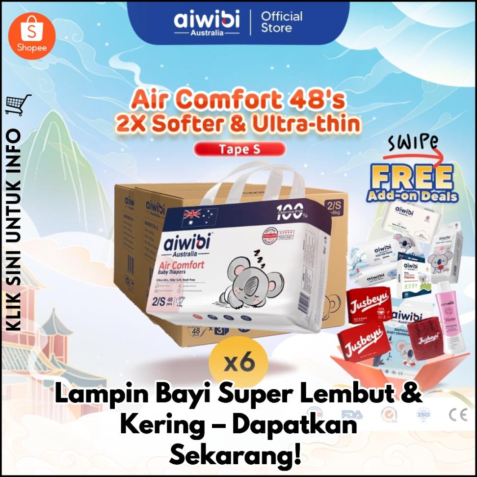 Lampin Bayi Selesa, Kering & Lembut