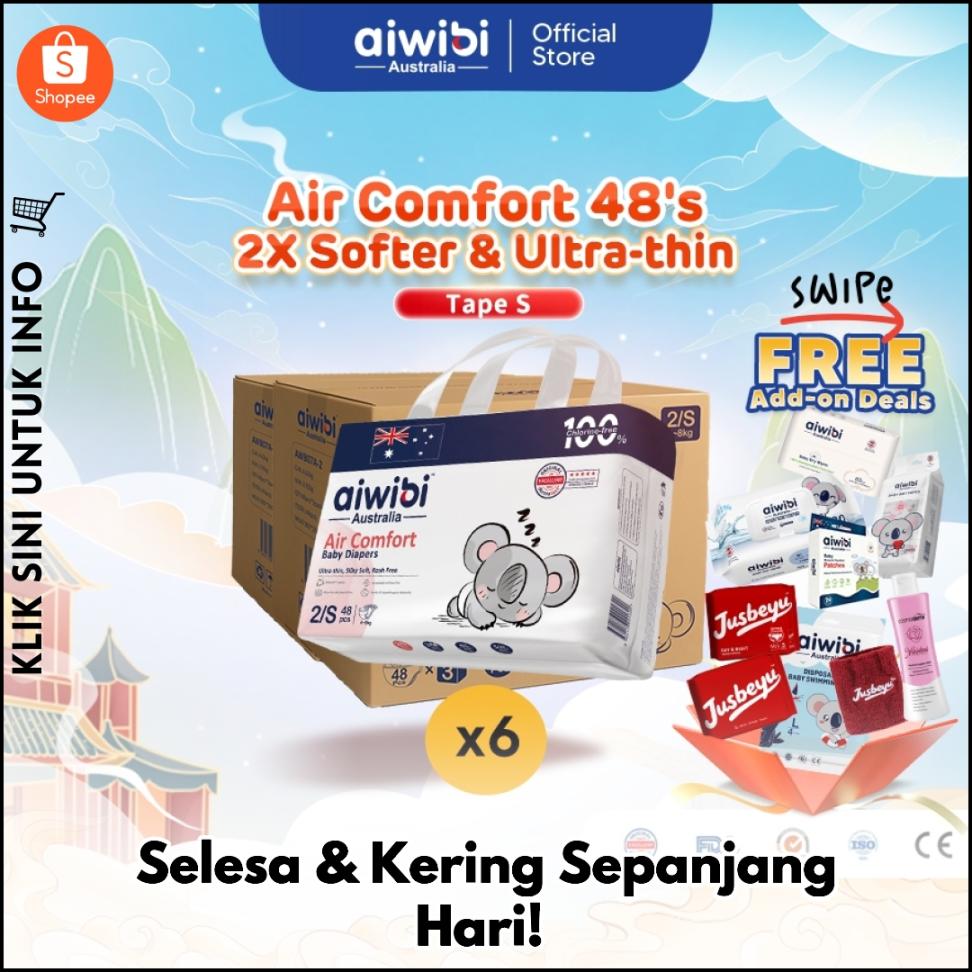 Selesa & Kering Sepanjang Hari!