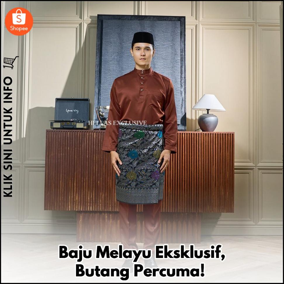 Baju Melayu Eksklusif, Butang Percuma!