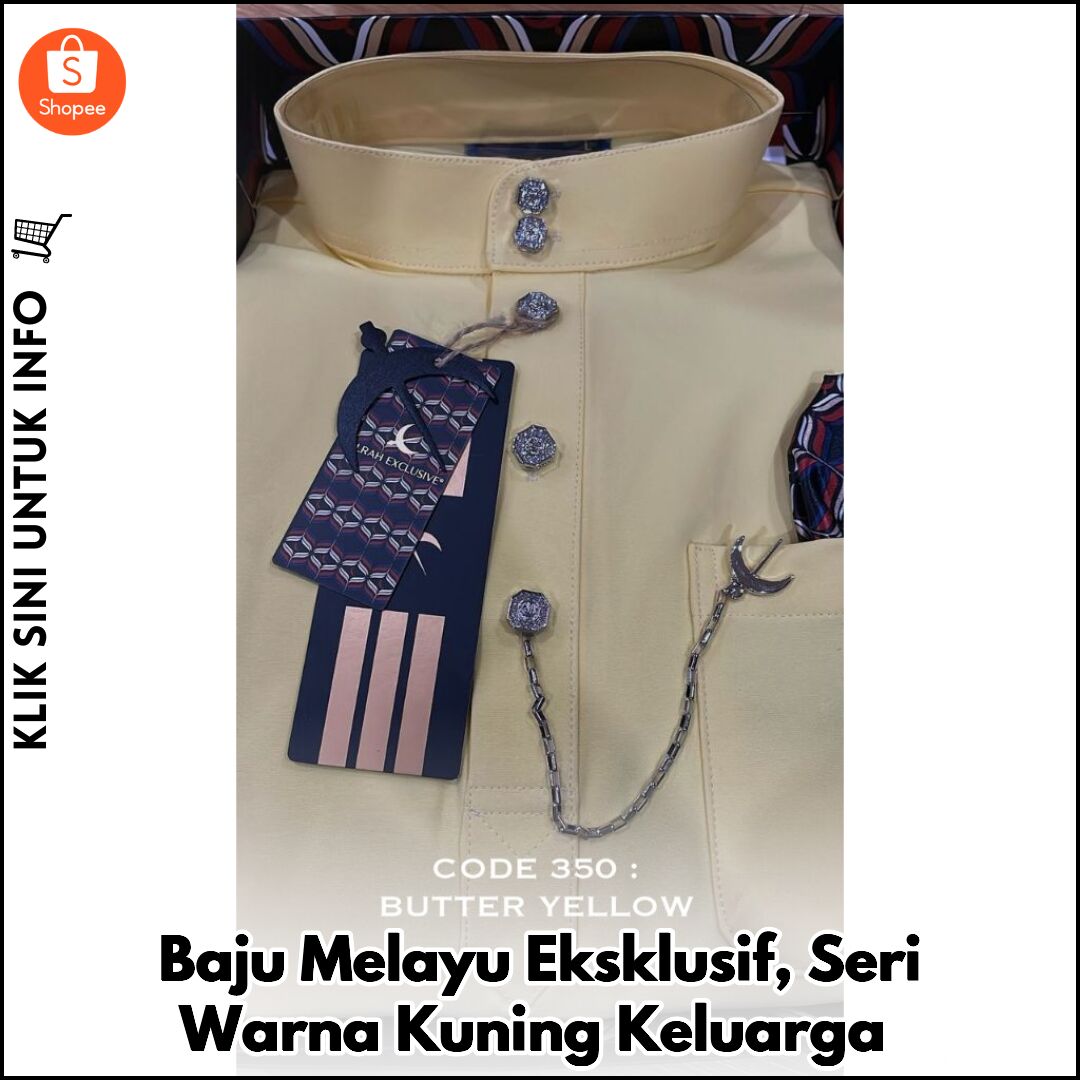 Baju Melayu Eksklusif, Seri Warna Kuning Keluarga