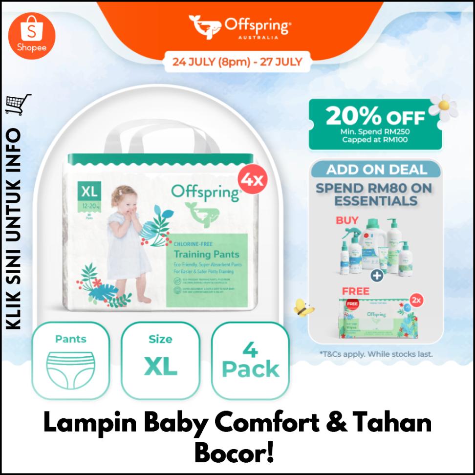 Lampin Baby Comfort & Tahan Bocor!
