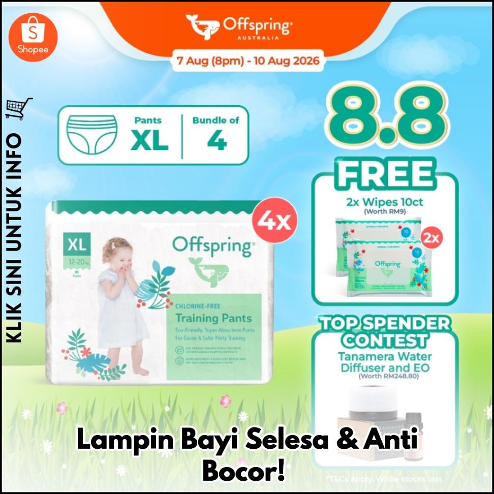 Lampin Bayi Selesa & Anti Bocor!