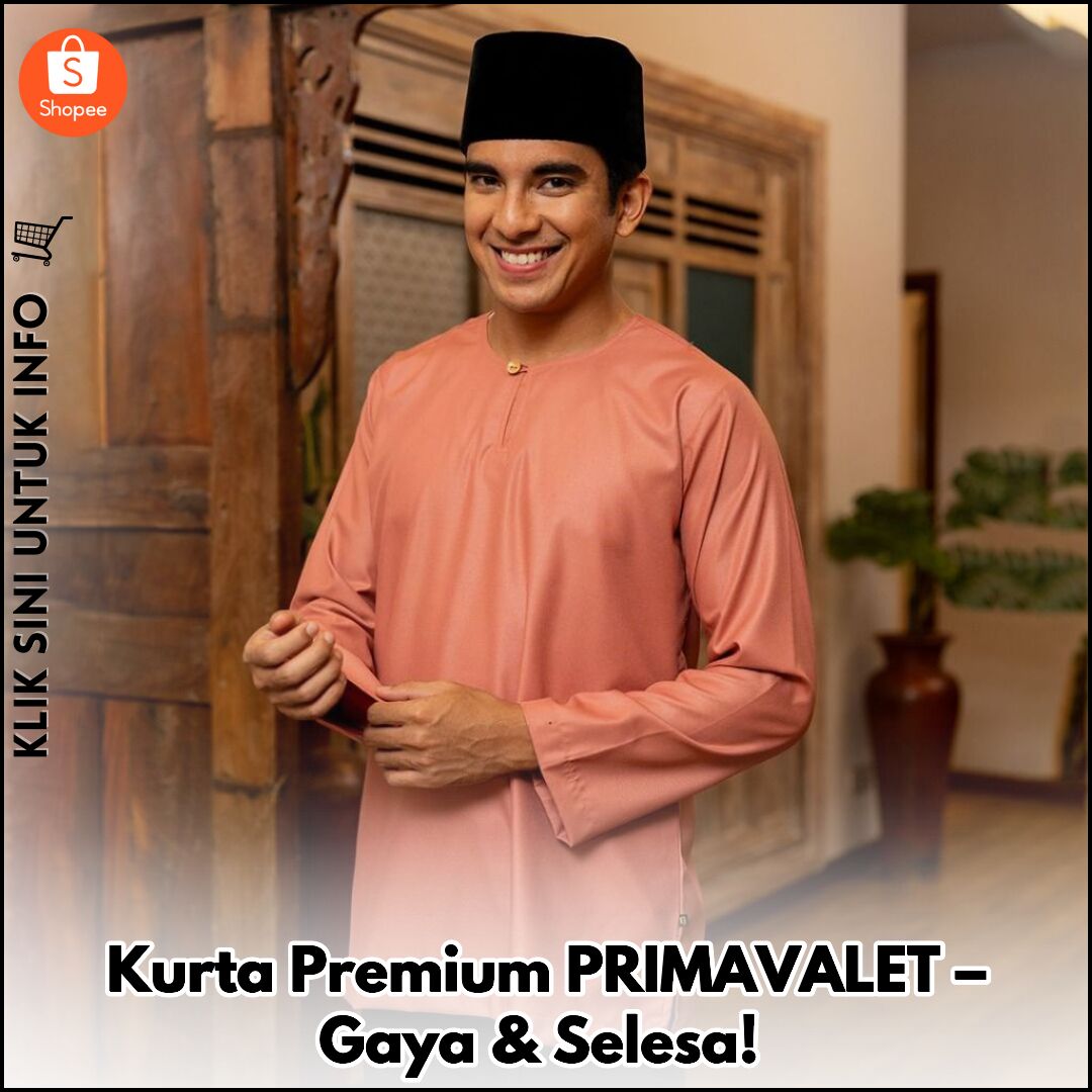 Kurta Premium PRIMAVALET – Gaya & Selesa!