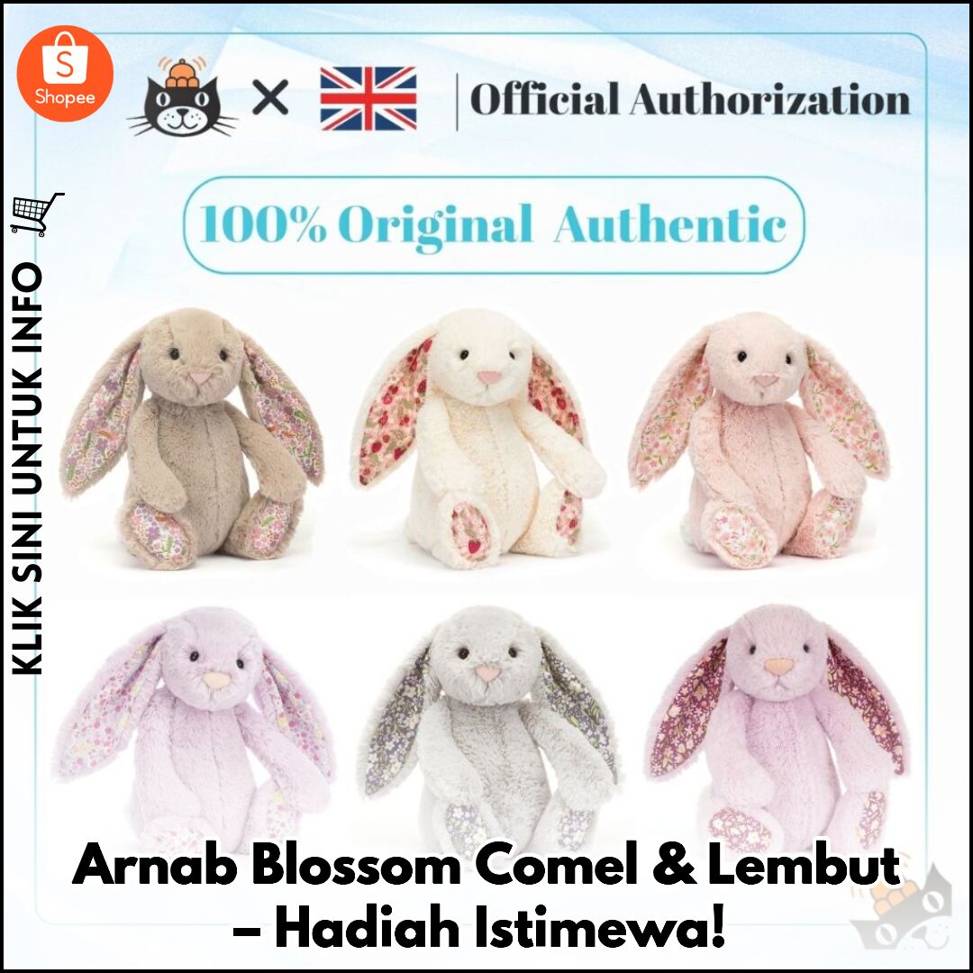 Arnab Blossom Comel & Lembut – Hadiah Istimewa!