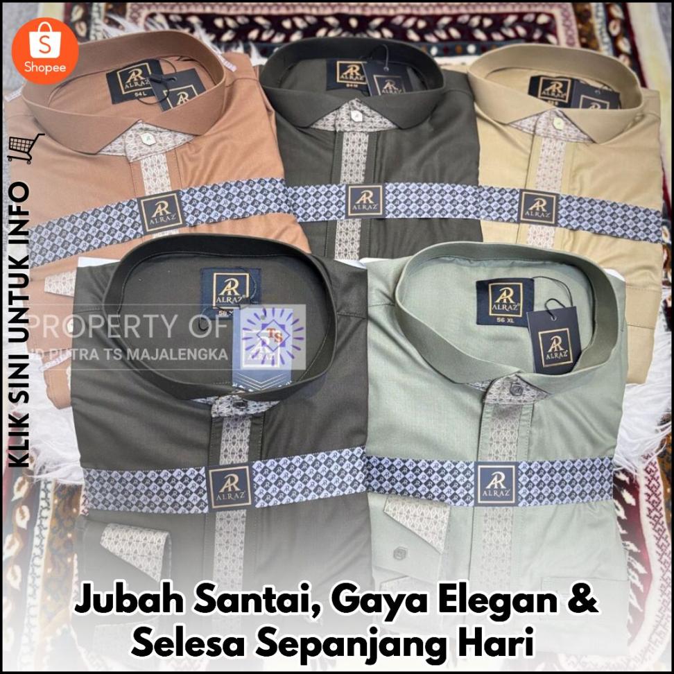 Jubah Santai, Gaya Elegan & Selesa Sepanjang Hari