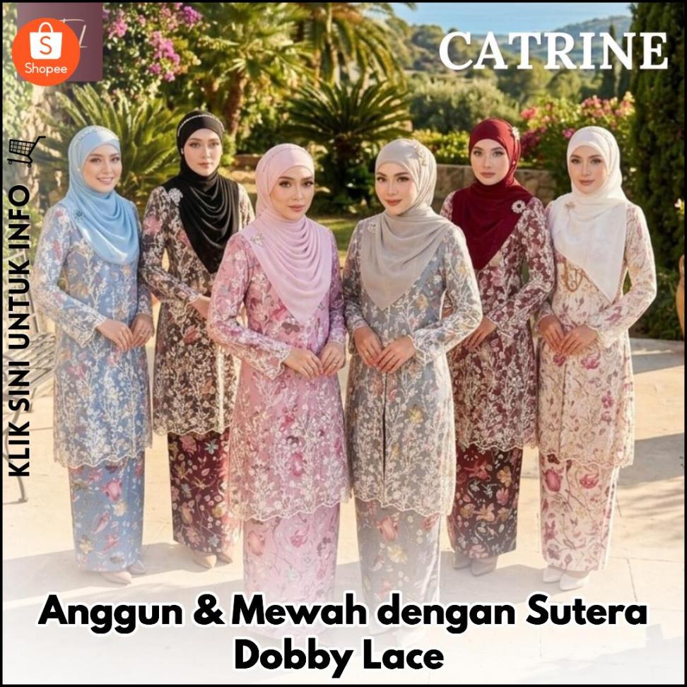 Anggun & Mewah dengan Sutera Dobby Lace
