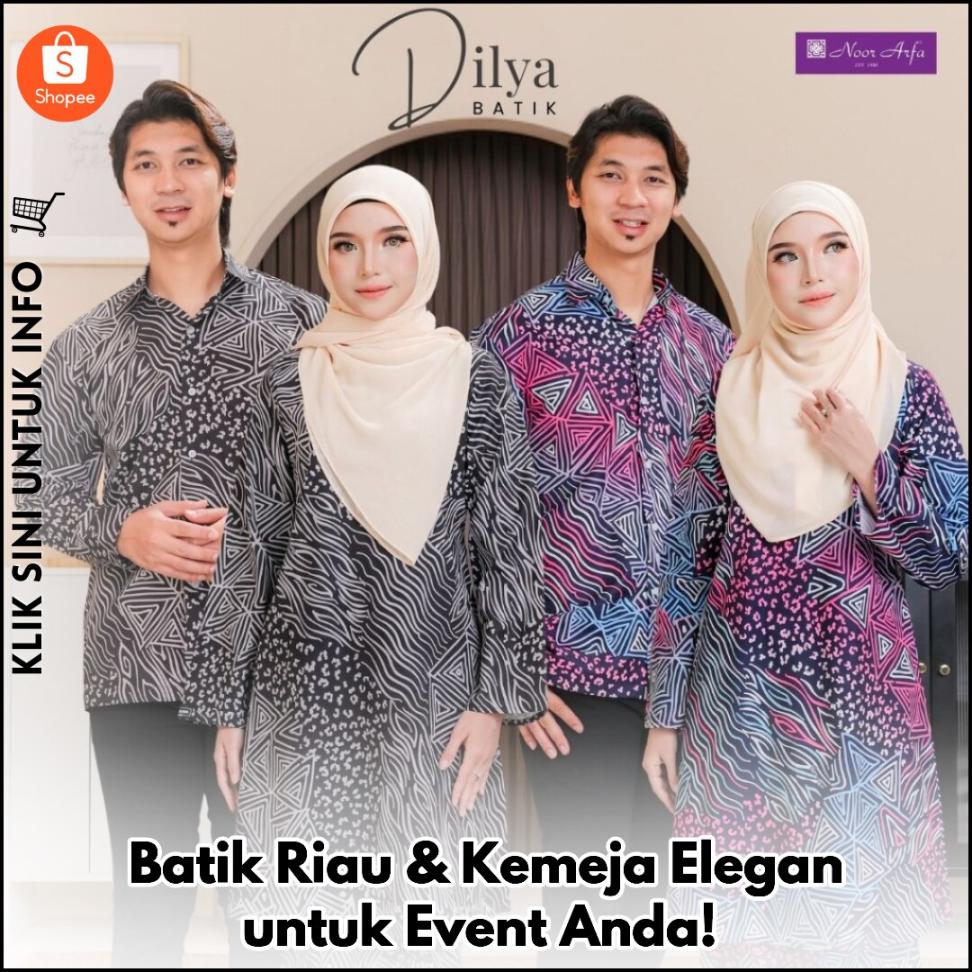 Kurung Riau & Batik Lengan Panjang, Elegan Sepanjang Musim!