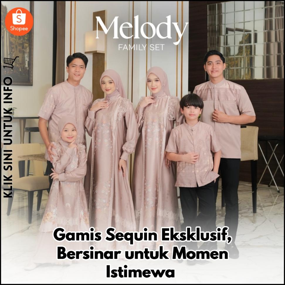 Gamis Sequin Eksklusif, Bersinar untuk Momen Istimewa