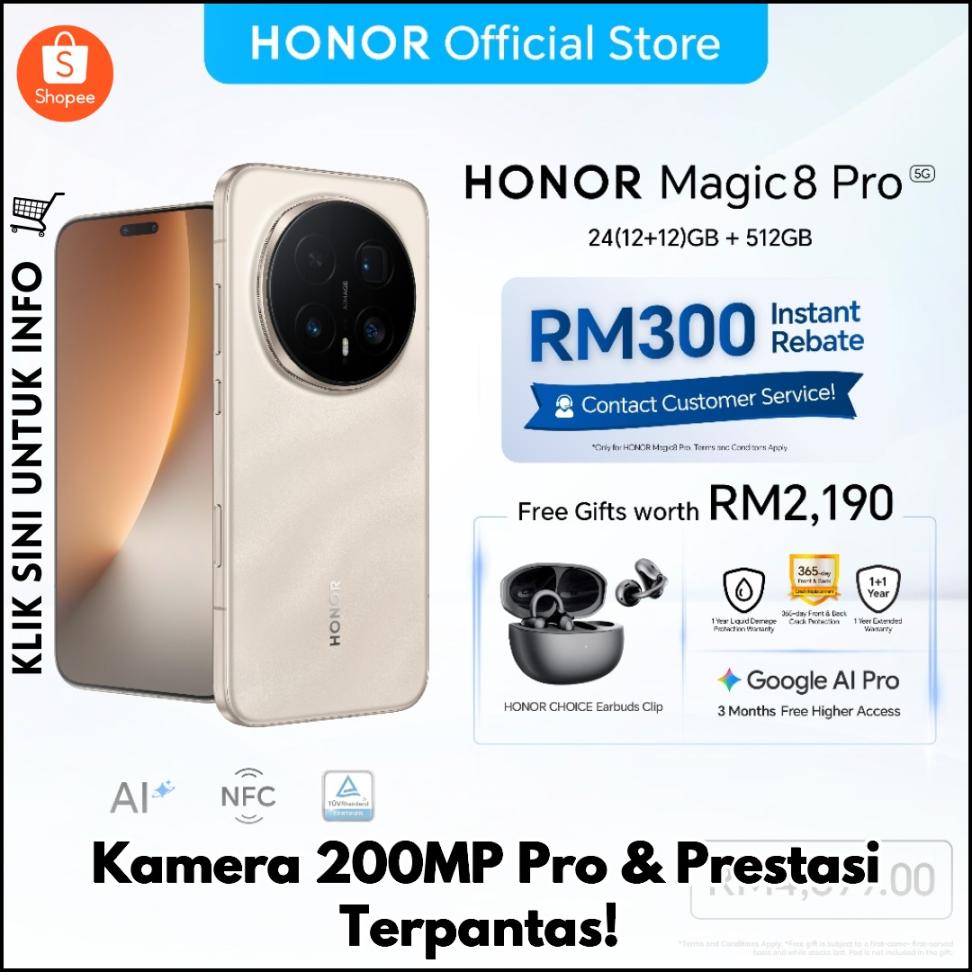 Kamera 200MP Pro & Prestasi Terpantas!
