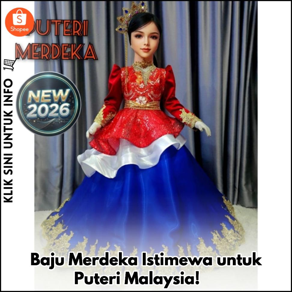 Baju Merdeka Istimewa untuk Puteri Malaysia! ??