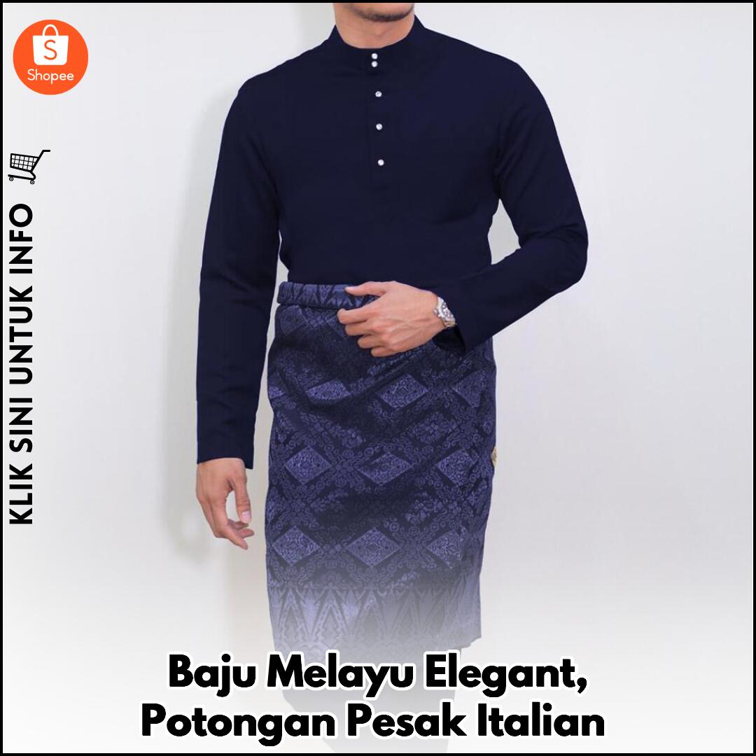 Baju Melayu Elegant, Potongan Pesak Italian