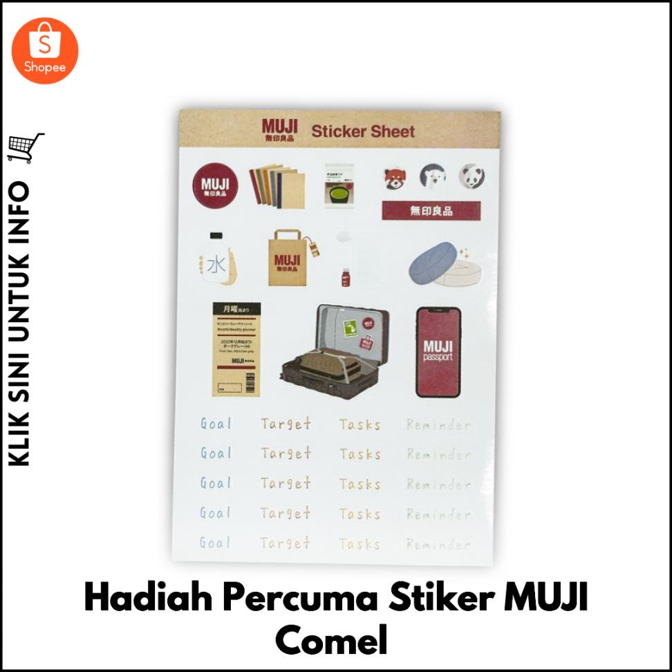 Hadiah Percuma Stiker MUJI Comel