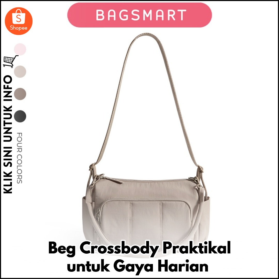 Beg Crossbody Praktikal untuk Gaya Harian
