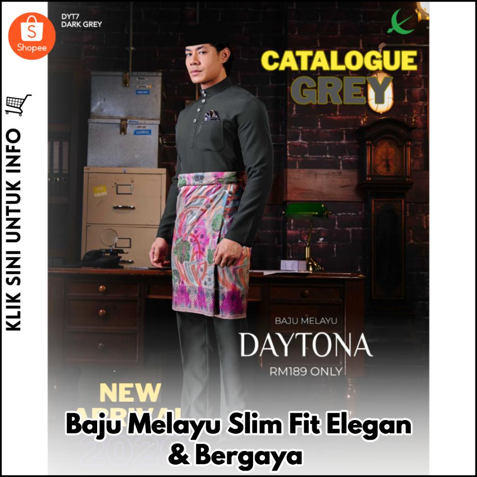 Baju Melayu Slim Fit Elegan & Bergaya