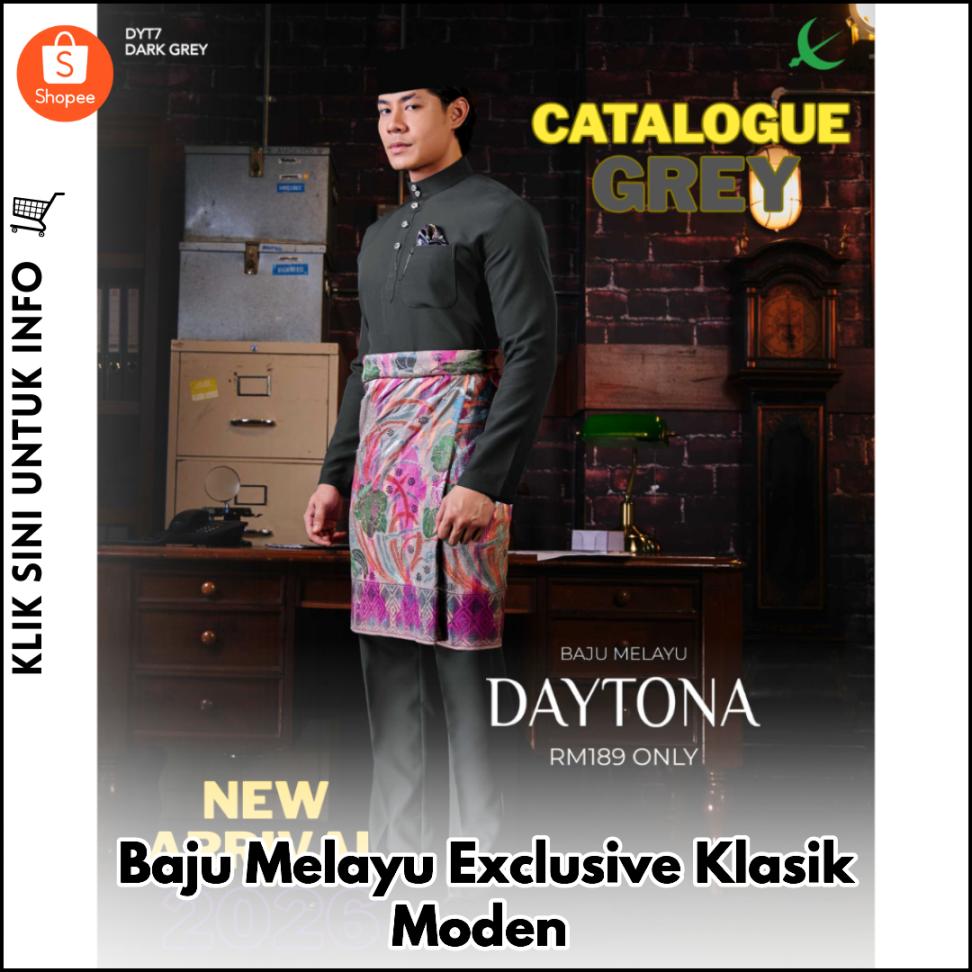 Baju Melayu Exclusive Klasik Moden