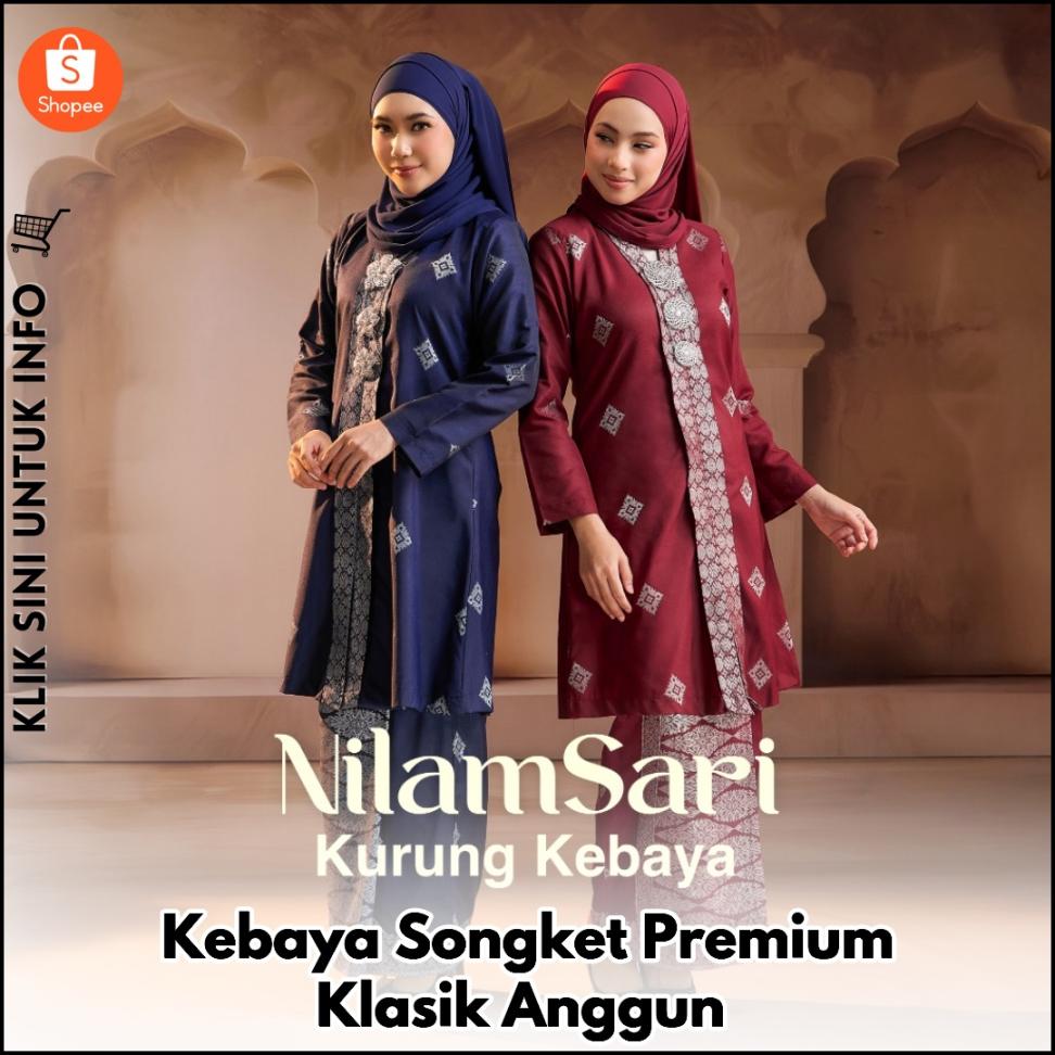 Kebaya Songket Premium Klasik Anggun