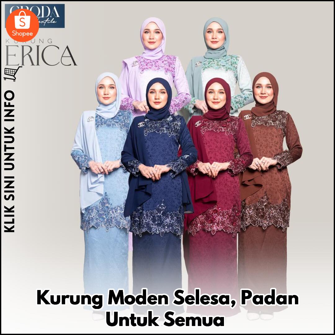 Kurung Moden Selesa, Padan Untuk Semua