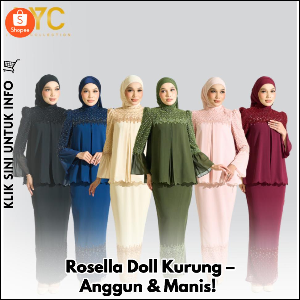 Rosella Doll Kurung – Anggun & Manis!