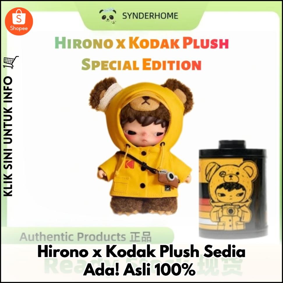 Hirono x Kodak Plush Sedia Ada! Asli 100%