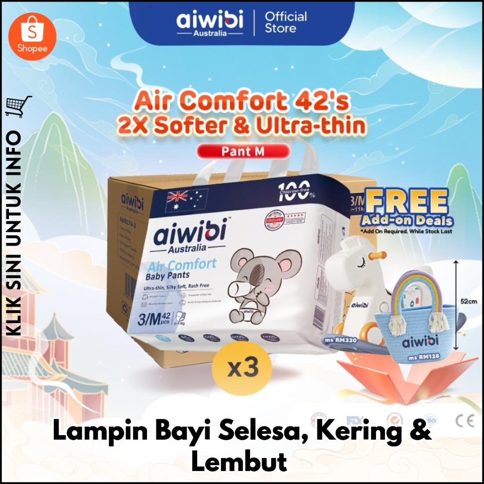 Lampin Bayi Selesa, Kering & Lembut