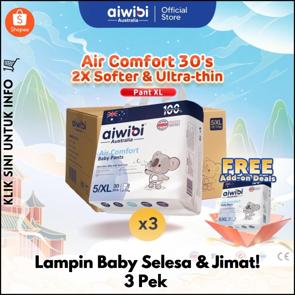 Lampin Baby Selesa & Jimat! 3 Pek