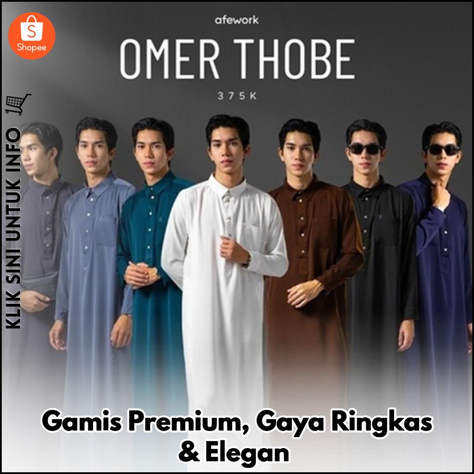 Gamis Premium, Gaya Ringkas & Elegan