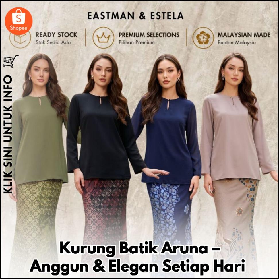 Kurung Batik Aruna – Anggun & Elegan Setiap Hari
