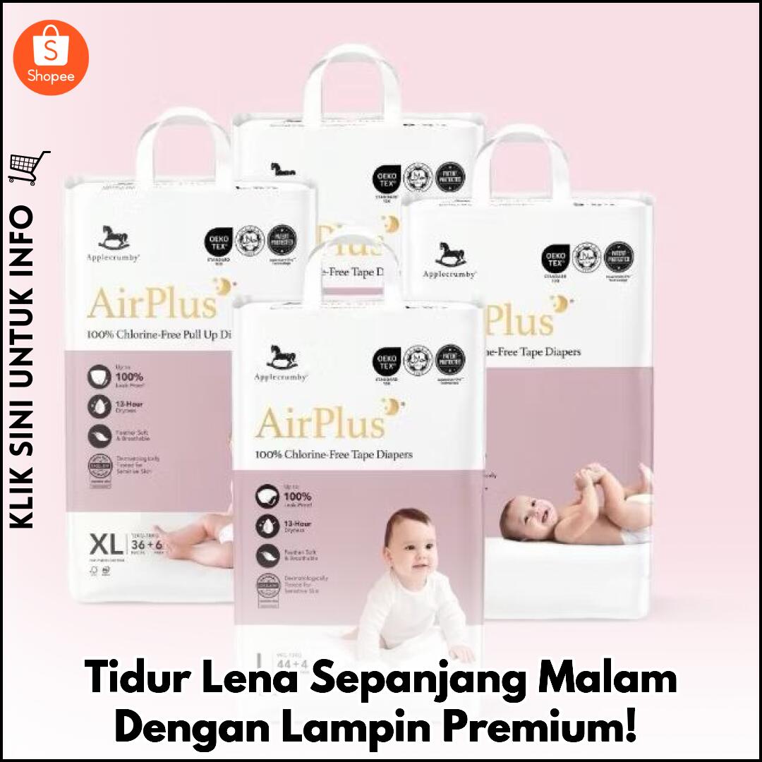 Tidur Lena Sepanjang Malam Dengan Lampin Premium!