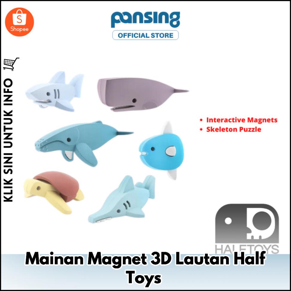 Mainan Magnet 3D Lautan Half Toys
