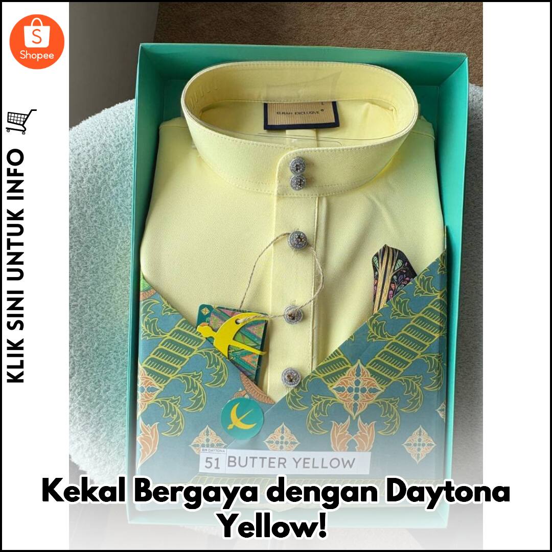 Kekal Bergaya dengan Daytona Yellow!
