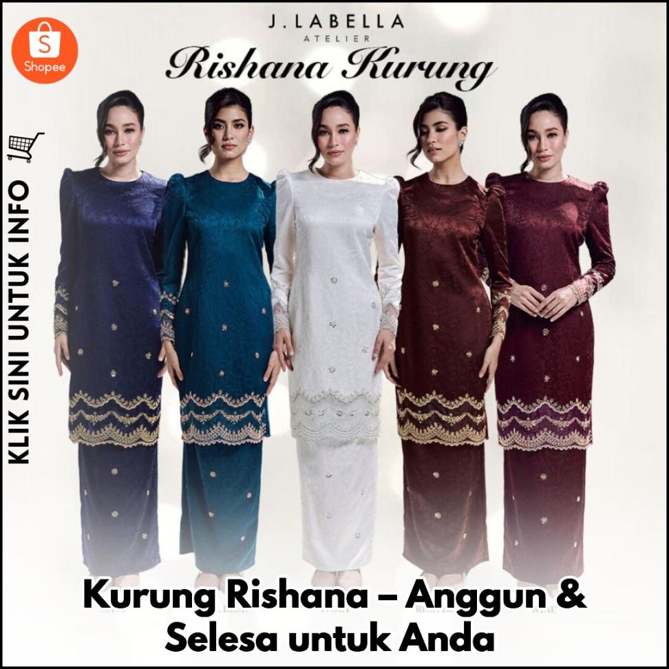 Kurung Rishana – Anggun & Selesa untuk Anda