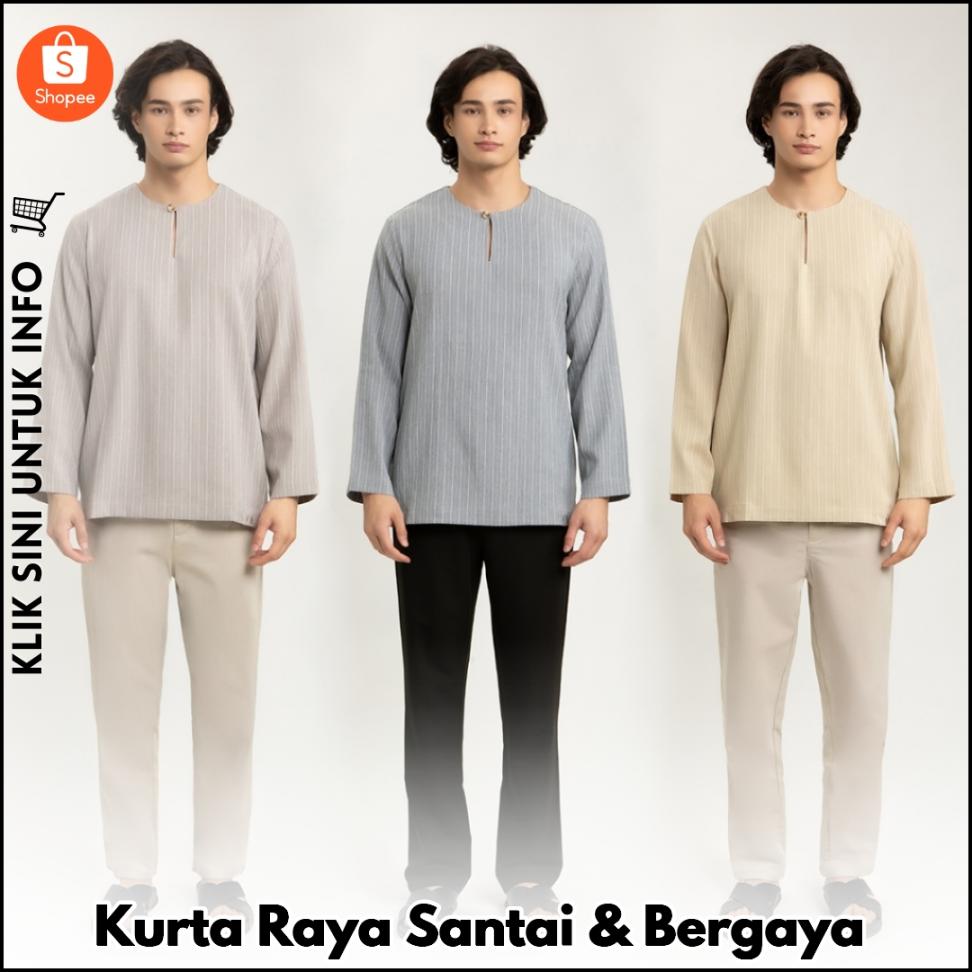 Kurta Raya Santai & Bergaya