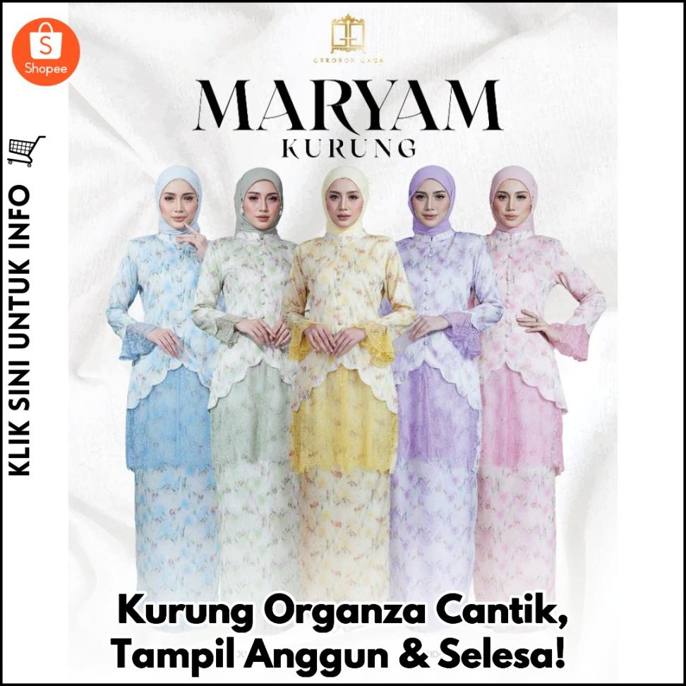 Kurung Organza Cantik, Tampil Anggun & Selesa!