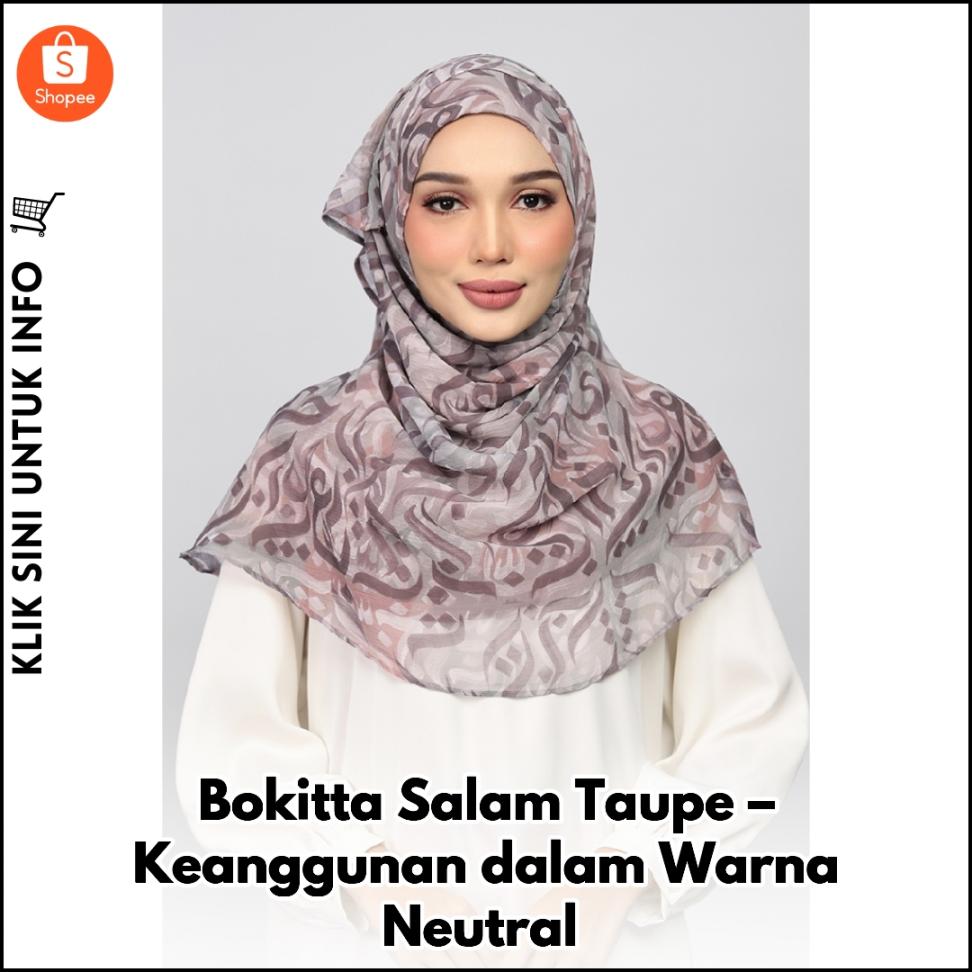 Bokitta Salam Taupe – Keanggunan dalam Warna Neutral