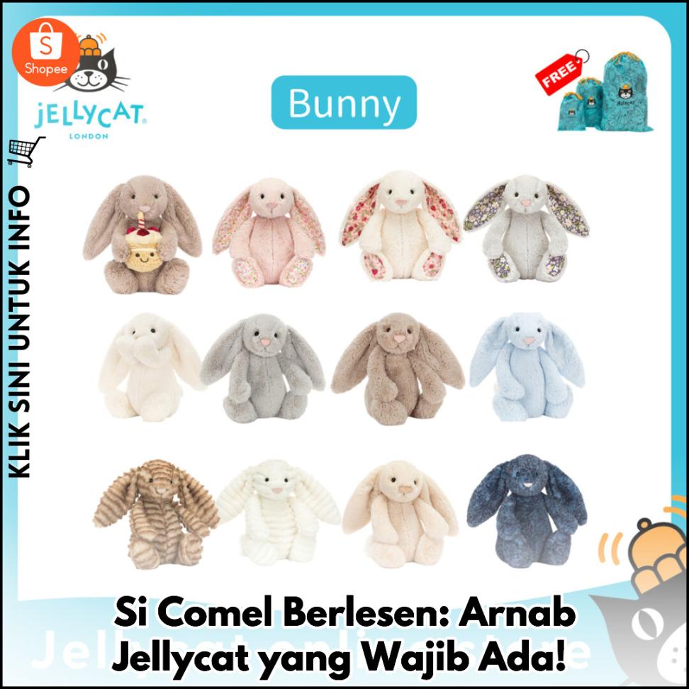 Si Comel Berlesen: Arnab Jellycat yang Wajib Ada!