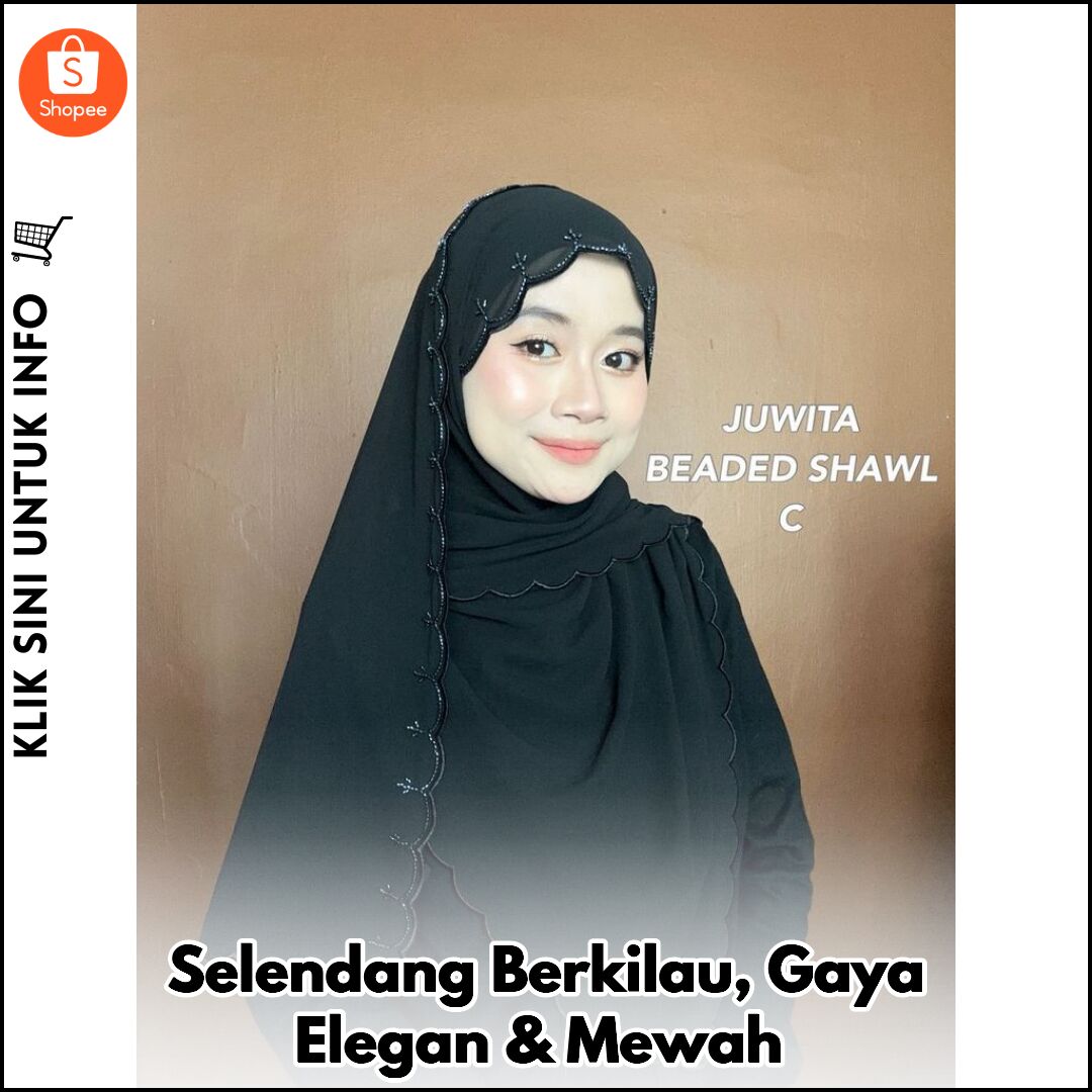 Selendang Berkilau, Gaya Elegan & Mewah