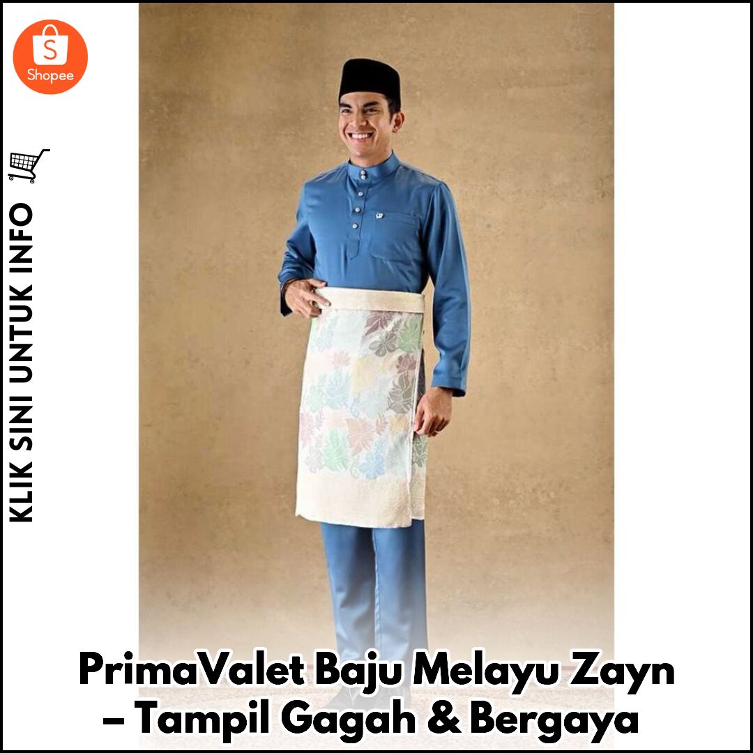 Baju Melayu Elegant, Padan Untuk Segala Majlis