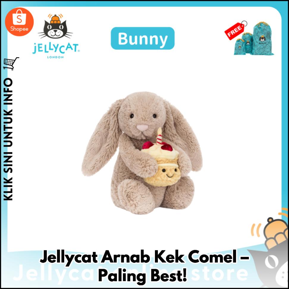Jellycat Arnab Kek Comel – Paling Best!