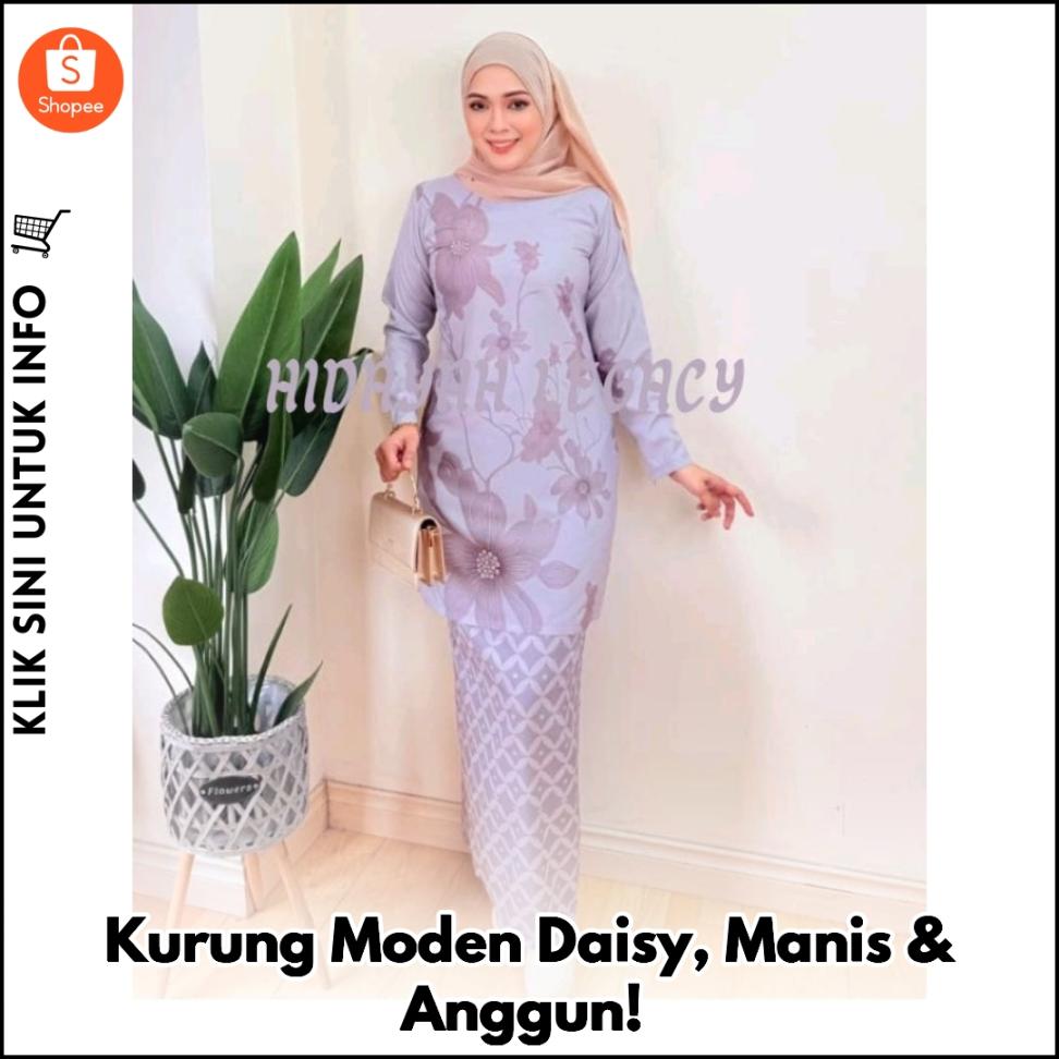 Kurung Moden Daisy, Manis & Anggun!