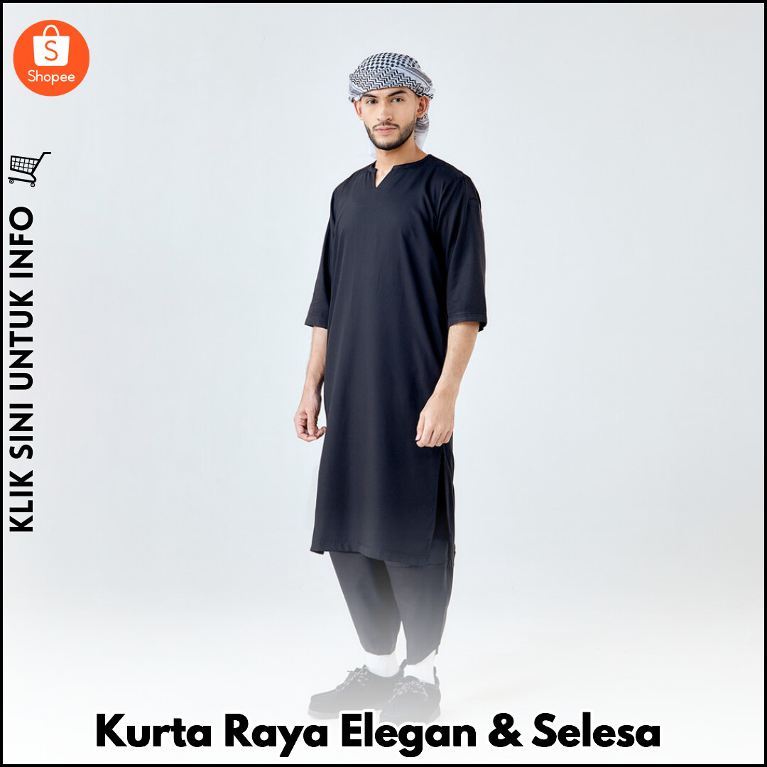 Kurta Raya Elegan & Selesa