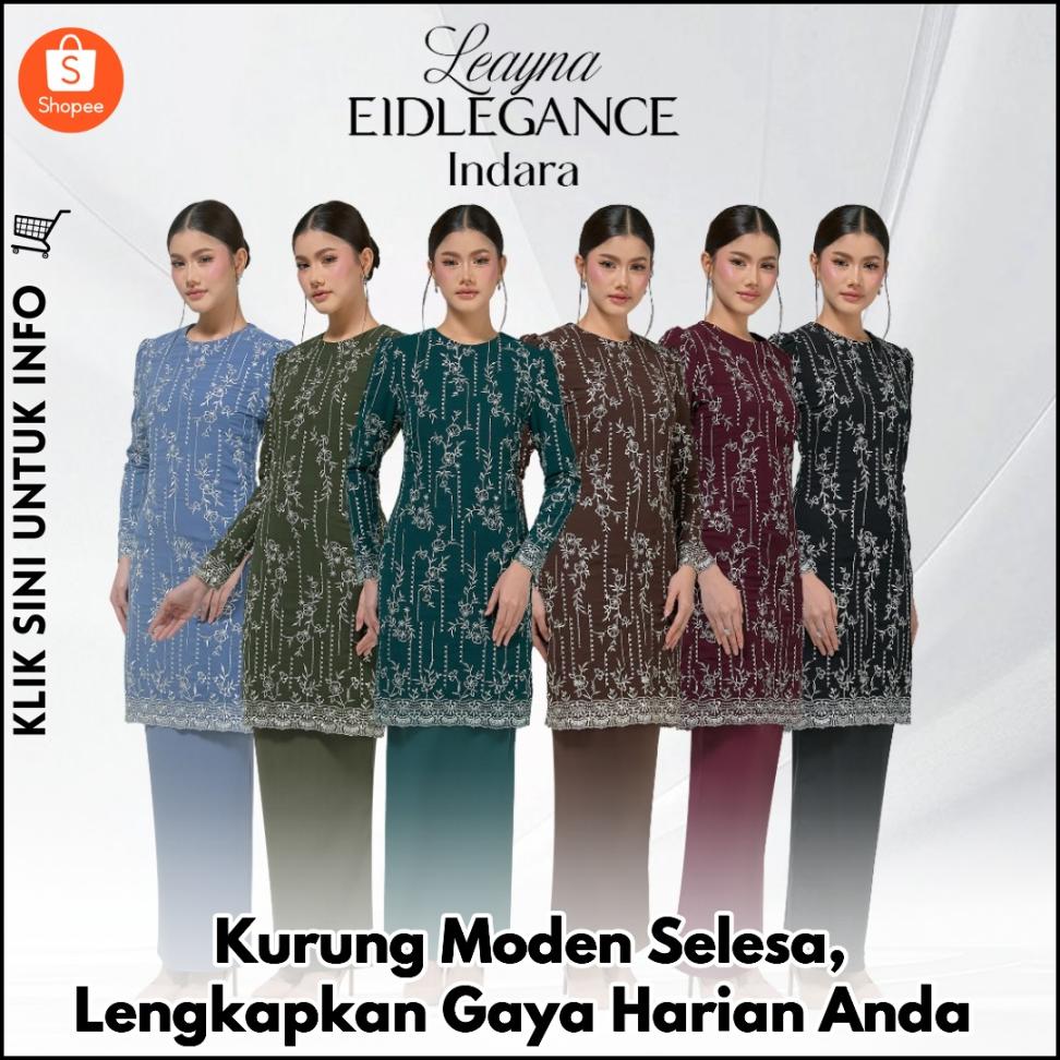 Kurung Moden Selesa, Lengkapkan Gaya Harian Anda