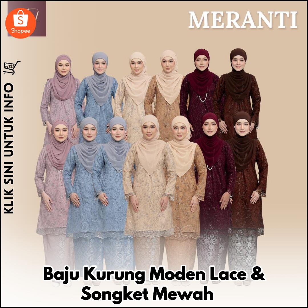 Baju Kurung Moden Lace & Songket Mewah ?