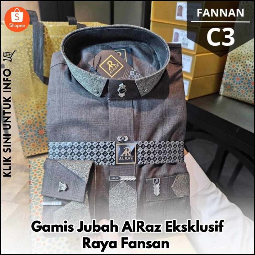 Gamis Jubah AlRaz Eksklusif Raya Fansan