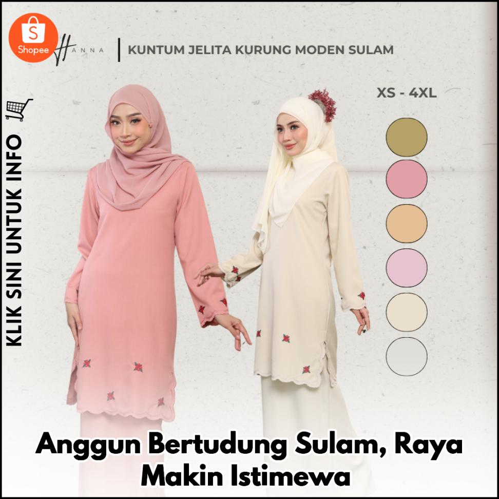 Anggun Bertudung Sulam, Raya Makin Istimewa