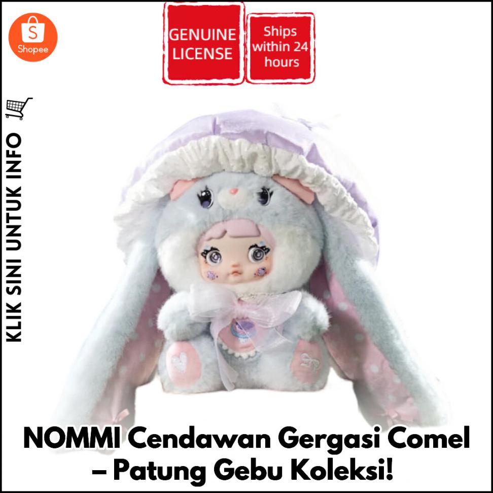 NOMMI Cendawan Gergasi Comel – Patung Gebu Koleksi!