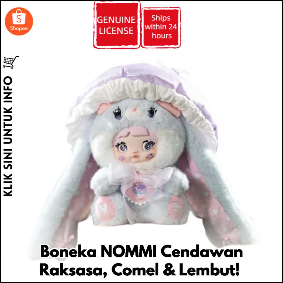 Boneka NOMMI Cendawan Raksasa, Comel & Lembut!