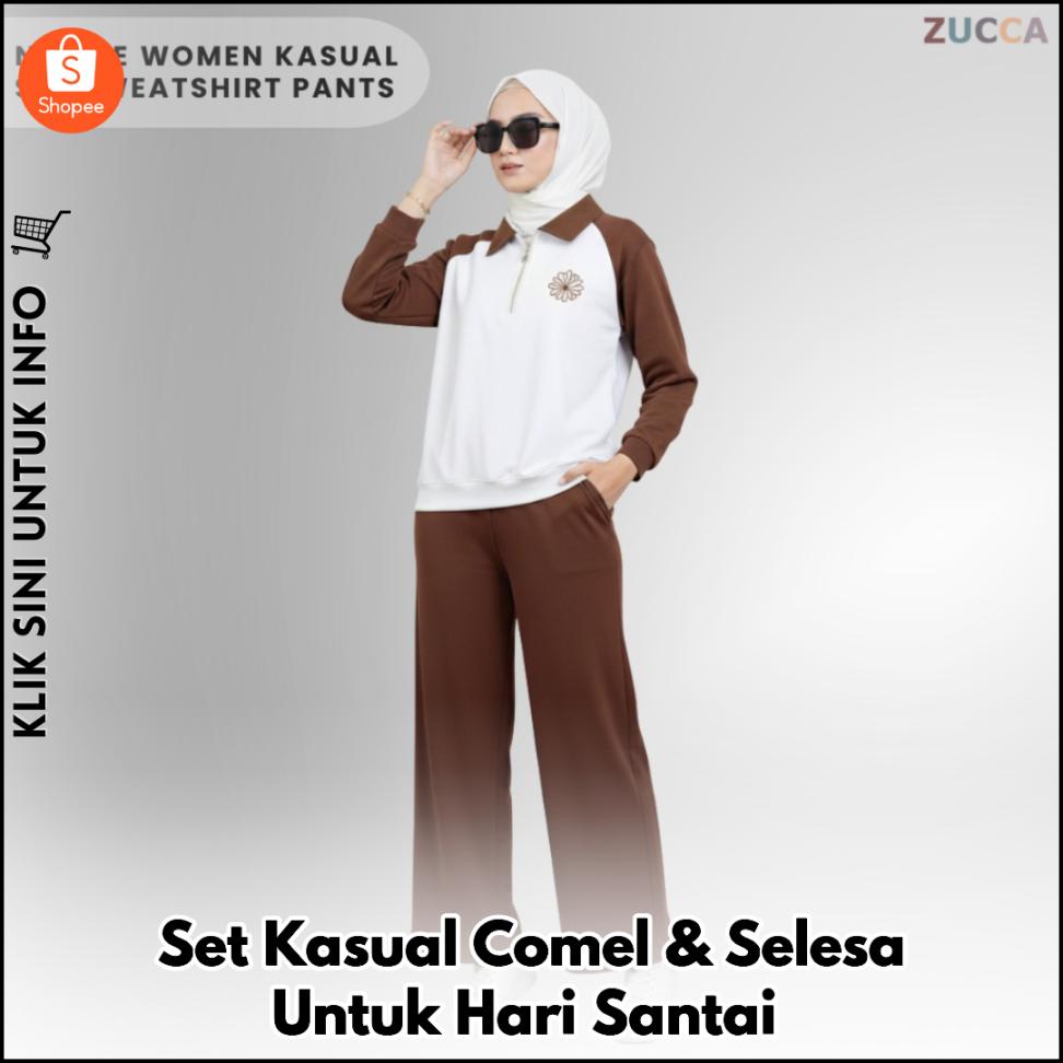 Set Kasual Comel & Selesa Untuk Hari Santai