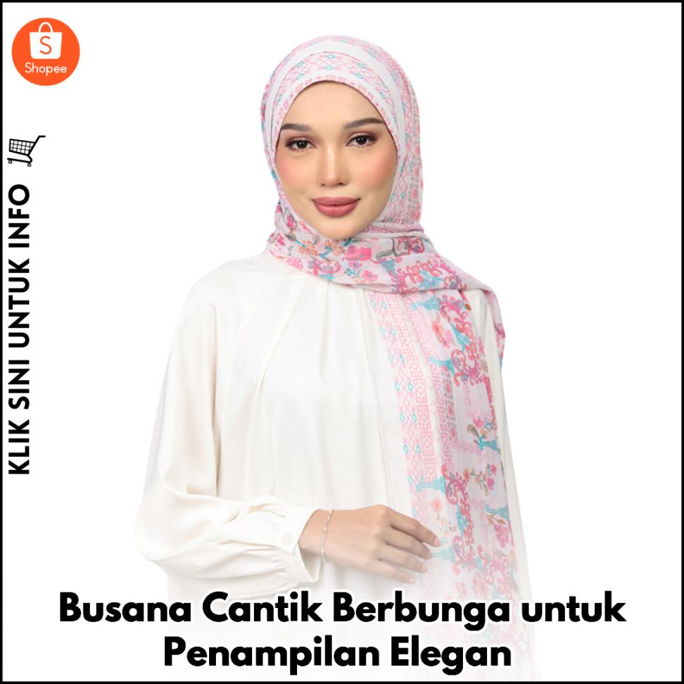 Busana Cantik Berbunga untuk Penampilan Elegan